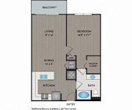 The District Boynton - Boynton Beach, FL - 11F1 Floor Plan