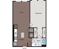 Vinings Lofts and Apartments - Atlanta, GA - A5 Floor Plan