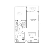 Dwell at McEwen - Franklin, TN - A7 Floor Plan