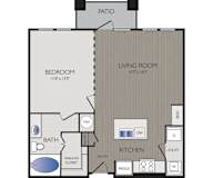 Stoneledge Apartments - Grapevine, TX - A1 Floor Plan