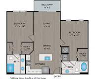 The District Boynton - Boynton Beach, FL - 22F1 Floor Plan