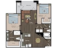 Avion on Legacy - Scottsdale, AZ - B2 Floor Plan