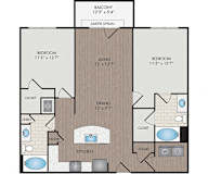 Marshall Park | Raleigh, NC | Mitchell Floor Plan