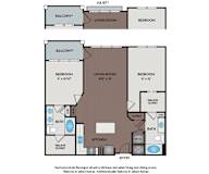 Mallory Square - Rockville, MD - 22F4B Floor Plan