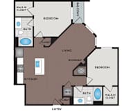 Vinings Lofts and Apartments - Atlanta, GA - B3 Floor Plan