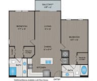 The District Boynton - Boynton Beach, FL - 22F2 Floor Plan