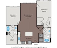 Mallory Square - Rockville, MD - 22F4D Floor Plan