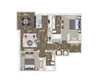 Briley Apartments - Matthews, NC - 22F7 Floor Plan