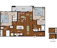 Avion on Legacy - Scottsdale, AZ - B1 Floor Plan