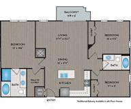 The District Boynton - Boynton Beach, FL - 32F1 Floor Plan