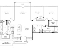 Dwell at McEwen - Franklin, TN - C3 Floor Plan