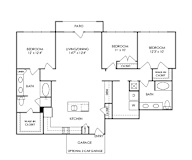Dwell at McEwen - Franklin, TN - C4 Floor Plan