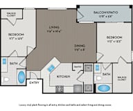 Glenhaven at Star Ranch - Hutto, TX - B1 Floor Plan