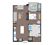 Joule La Floresta - Brea, CA - 11F2B Floor Plan