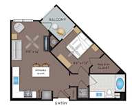 Joule La Floresta - Brea, CA - 11F1A Floor Plan