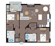 Joule La Floresta - Brea, CA - 22F5 Floor Plan