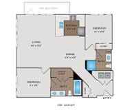 The Matisse - Portland, OR - The Signac floor plan