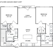 Dwell at McEwen - Franklin, TN - B4 Floor Plan