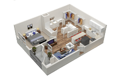 1 bed 1 bath - slate at The Slate, Jeffersonville,47130
