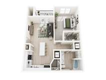 1 Bed 1 Bath at Arbour Place Apartments, Jeffersonville, Indiana