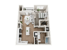 The Willow 1 Bed 1 Bath at Forest Edge Apartments, Charlestown, 47111