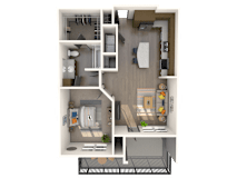 Prato Floor Plan at The Rialto, Orlando, FL, 32819