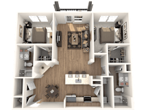 The Wando Floor Plan at The Standard, South Carolina