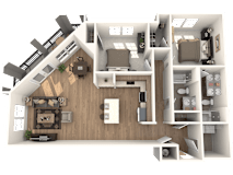 The Ashley Floor Plan at The Standard, South Carolina