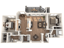 El Lago Floor Plan  at Sedona Springs, Texas