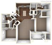 Mellizo Floor Plan at Villas at San Dorado, Oro Valley, Arizona
