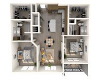 Tuscany Floor Plan  at The Rialto, Orlando, FL