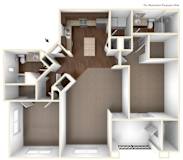 Flor Floor Plan at Villas at San Dorado, Arizona