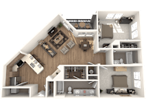 The Cooper Floor Plan at The Standard, Charleston, SC, 29412