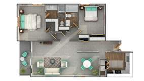 The Corktree Deluxe Floor Plan | Preserve West at Preserve West, Madison, WI, 53711