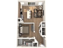 The Stono Floor Plan at The Standard, Charleston, SC