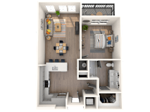 A2 Floor Plan  at The District at Rosemary, Sarasota, Florida