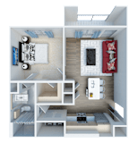 Balcones Floor Plan at The Legend, Texas