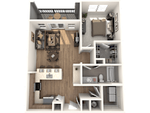 The Folly Floor Plan at The Standard, Charleston, SC