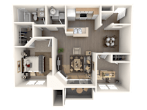 Sapphire Floor Plan at Stonelake at the Arboretum, Austin, TX