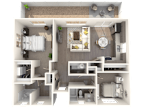 Mesa Floor Plan at Parke Place, Prescott Valley, Arizona