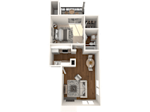 Wooten Floor Plan  at Canyon Creek, Texas, 78759