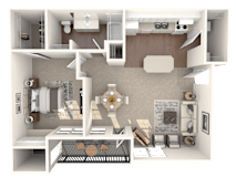 The Brodie Classic Floor Plan at Monterey Ranch, Austin, TX, 78749