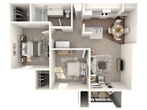 The Mueller Classic Floor Plan at Monterey Ranch, Austin