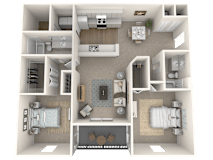 Eugenia Floor Plan at Monterra at Bonita Springs, Bonita Springs, Florida
