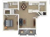 Wisteria Floor Plan at Cypress Legends, Florida, 33905