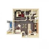 The Cannon Deluxe 1 Floor Plan at River Stone Ranch, Austin, TX