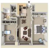 The Berber Floor Plan at Bigelow Commons, Connecticut