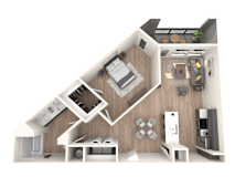 Elliston23 Apartments A4 Floorplan