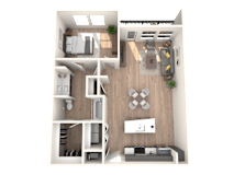 Elliston23 Apartments A5 Floorplan