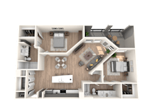Elliston23 Apartments B4 Floorplan